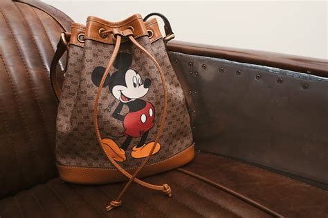 gucci disney secchiello|gucci mickey mouse collaboration.